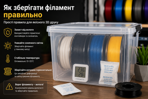 Як зберігати філамент для 3D друку: повний посібник для довготривалого зберігання фото